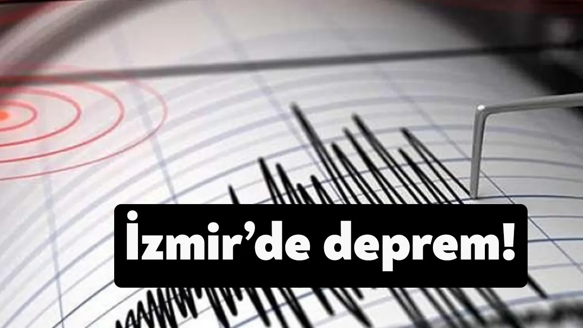 İzmir'in Buca ilçesinde saat 23.51'de 3.5 büyüklüğünde deprem meydana geldi.