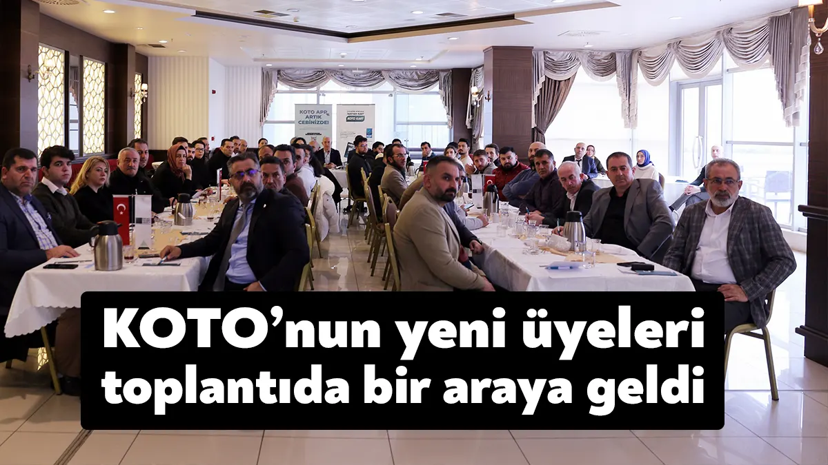 Kocaeli Ticaret Odası’nın, yeni üyelere yönelik düzenlediği bilgilendirme toplantıları hız