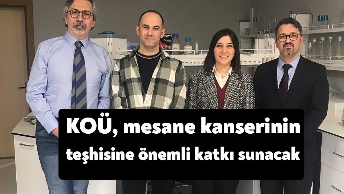 Kocaeli Üniversitesi geliştirdiği proje ile Türkiye Sağlık Enstitüleri Başkanlığı (TÜSEB)