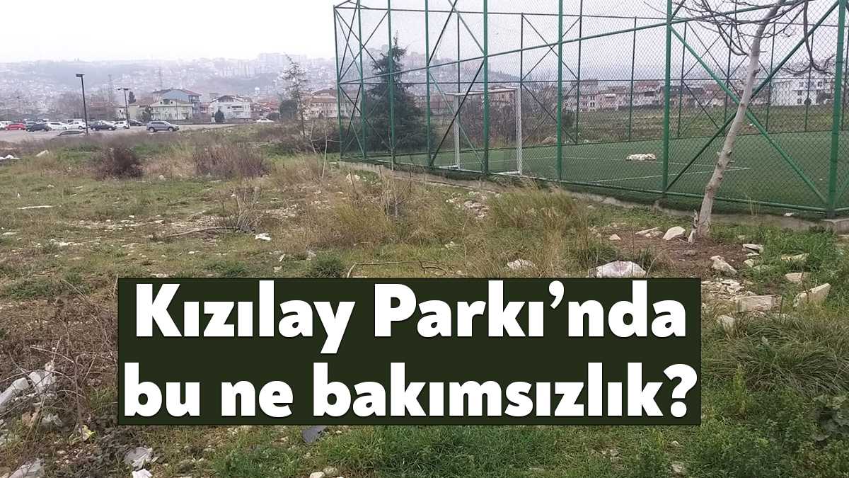 İzmit Sanayi Mahallesi’ndeki Kızılay Parkı’nın bakımsızlığı göze çarpıyor. Ne otu