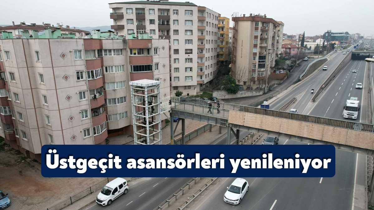 Büyükşehir tarafından Derince ve Karamürsel ilçelerindeki 2 üstgeçide 4 adet