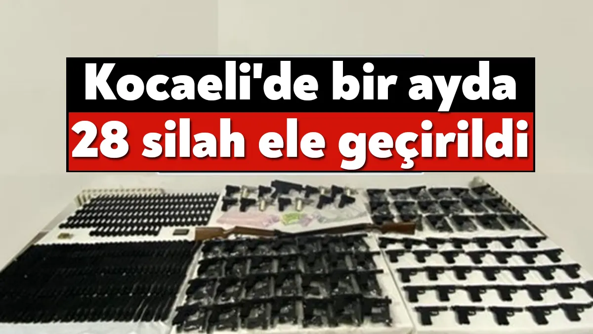 Kocaeli'de jandarma ekiplerince Mart ayı içerisinde yapılan operasyon ve asayiş