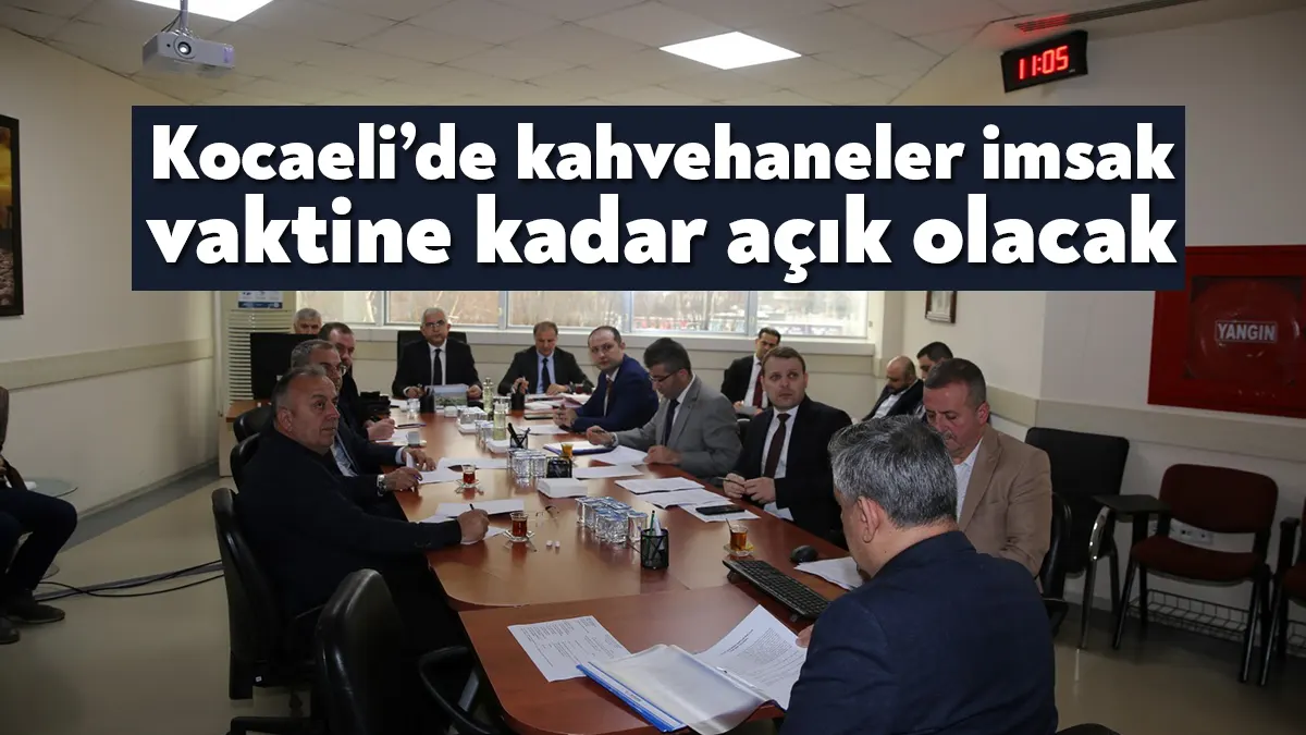 Kocaeli'de kahvehane, kıraathane, çay bahçesi, internet salonu, playstation ve