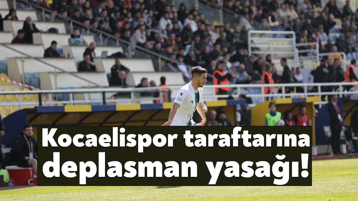 Kocaelispor'a deplasman yasağı gelmesinin ardından Hodri Meydan konuyla ilgili açıklama
