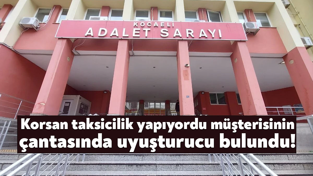 Antalya'dan kiraladığı araçla İstanbul'da korsan taksicilik yapan şahıs, Kocaeli'ne getirdiği