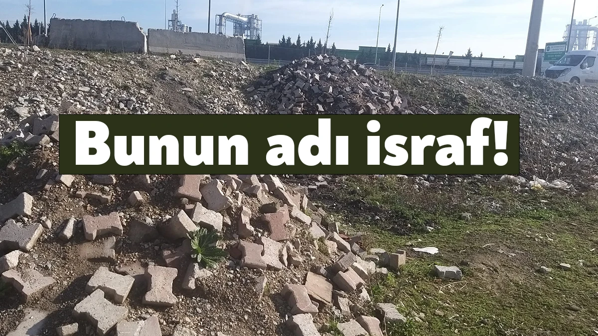 Kocaeli Kartepe Ertuğrul Gazi Mahallesi Nişancı Sokak’ta otoban kenarına atılmış