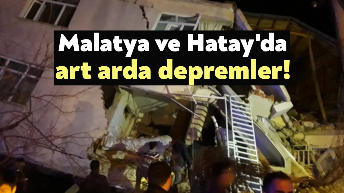 AFAD'dan yapılan açıklamalara göre Malatya'nın Pütürge ilçesinde saat 04.34'te 4.7