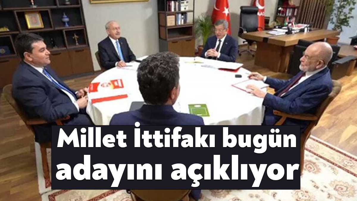 Meral Akşener’in ayrılmasıyla beş parti olarak yoluna devam eden Millet