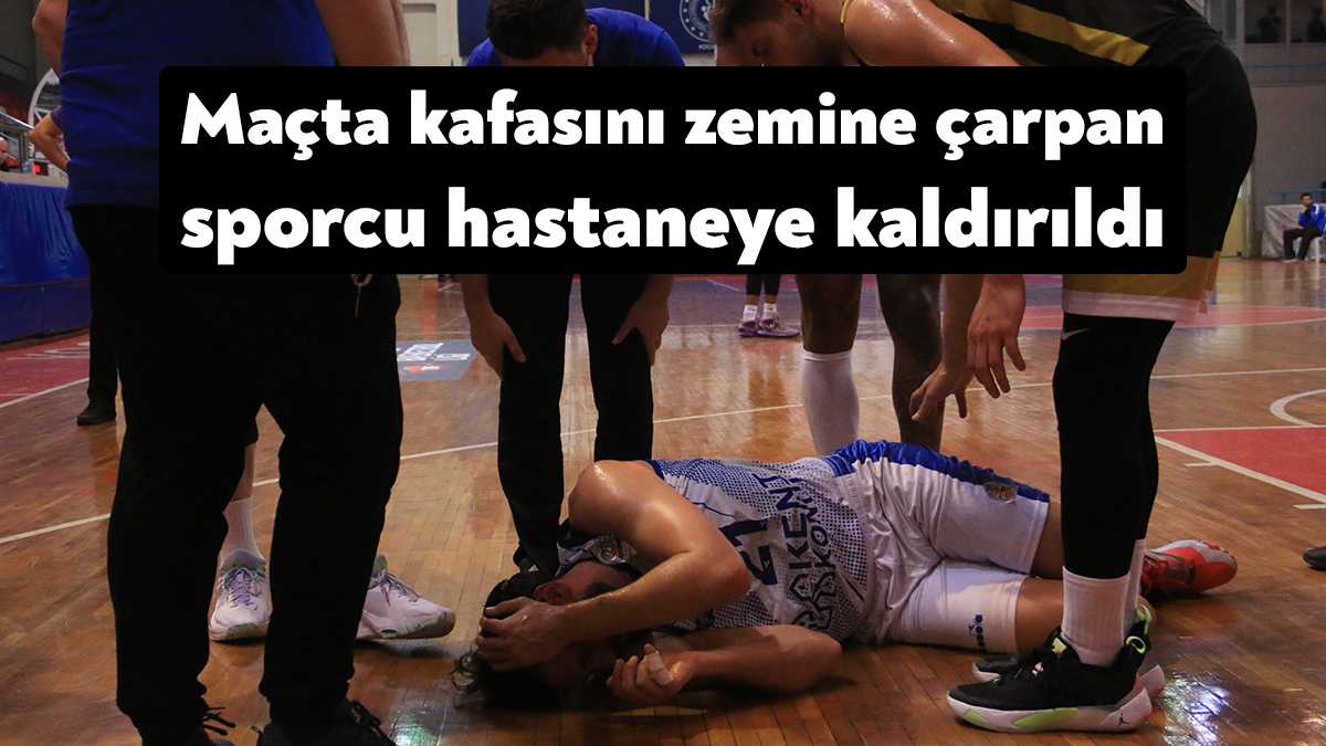 TBL’de Kocaelispor BŞB Kağıtspor ile Balıkesir BŞB arasındaki maçta iki