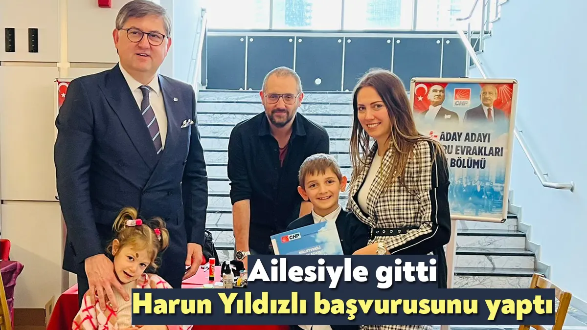 CHP Kocaeli İl eski Başkanı Harun Yıldızlı, milletvekili aday adaylığı