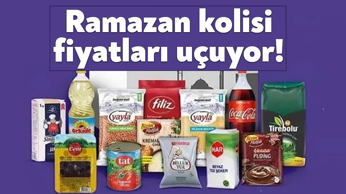 Enflasyon, ramazan kolilerini de olumsuz etkiledi. Zincir marketler, bu yıl
