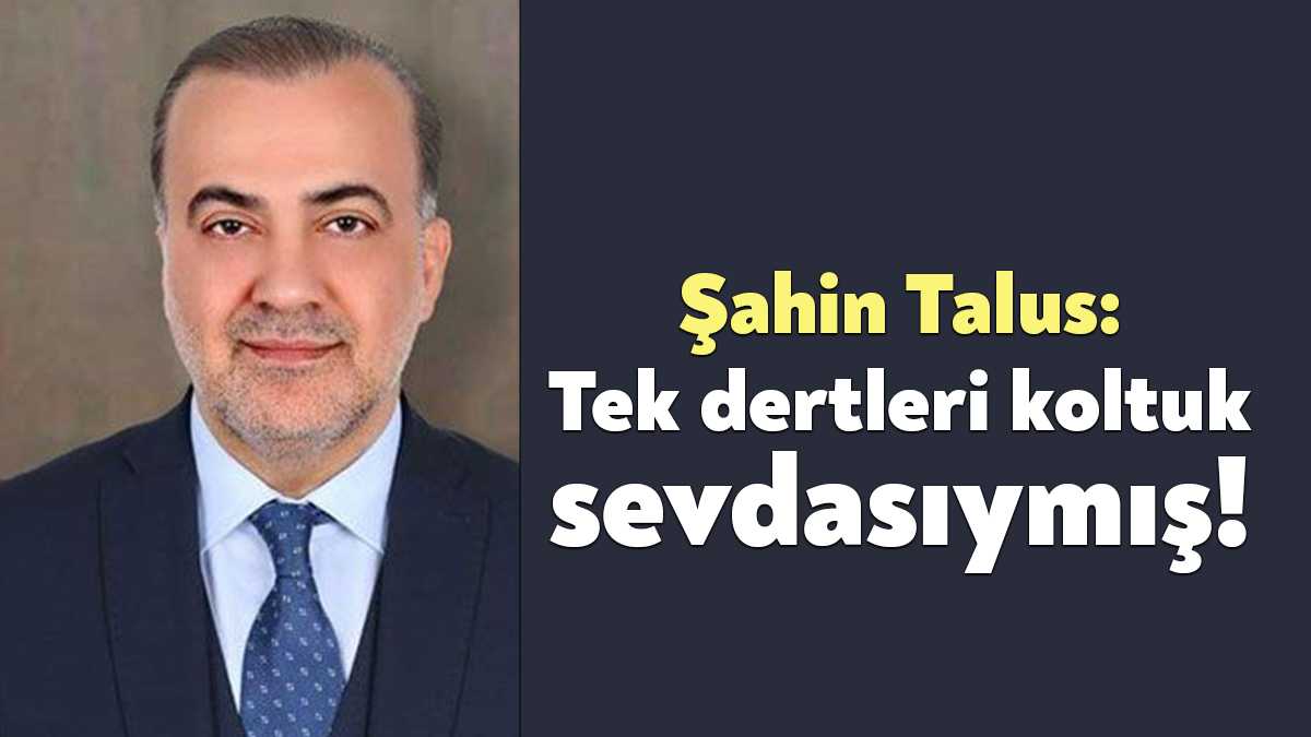 AK Parti Kocaeli İl Başkanı Şahin Talus, İYİ Parti'nin 6'lı