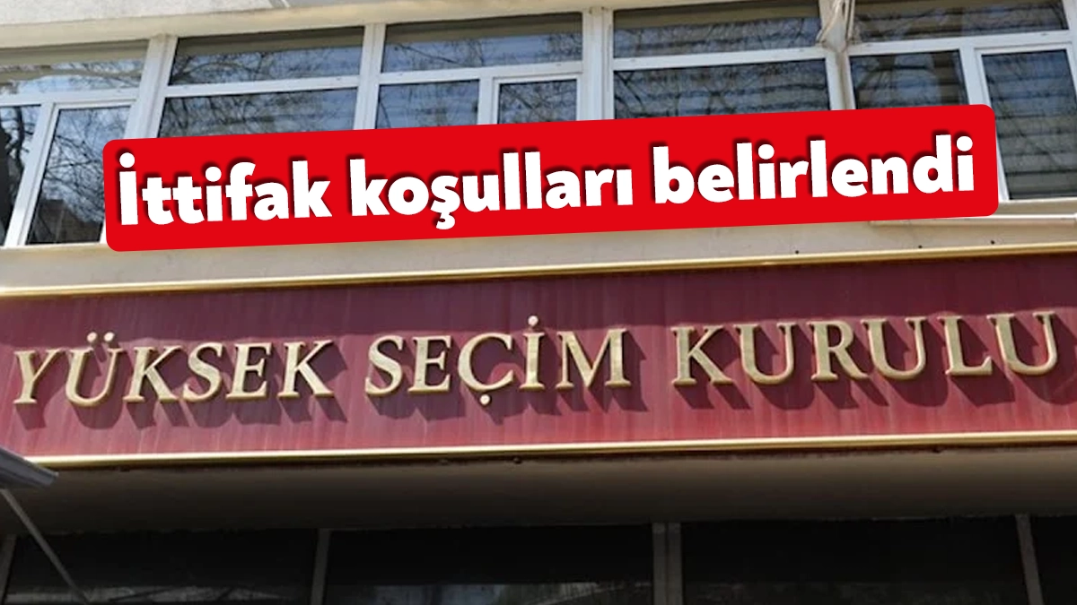 Seçim ittifakı, YSK tarafından belirlenip ilan edilen seçimlere katılma yeterliliğini