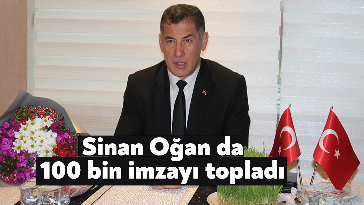 Memleket Partisi Lideri Muharrem İnce'nin ardından Ata İttifakı'nın adayı Sinan