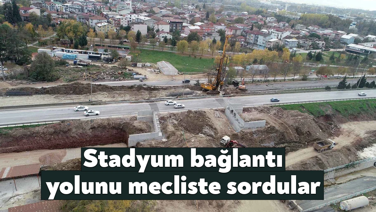 Kocaeli Büyükşehir Belediye Meclisi’nde CHP grubu, Alikahya Stadyum Bağlantı Yolu