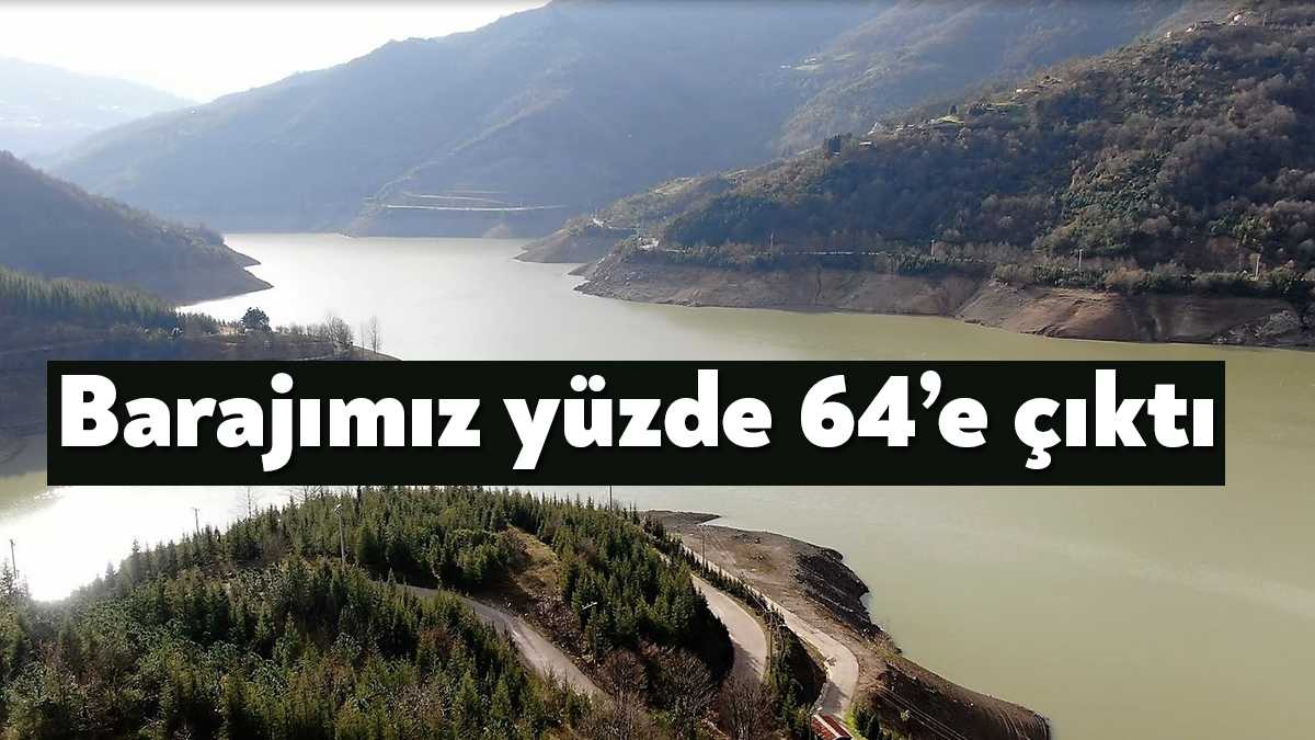 Kocaeli’nin içme suyu ihtiyacını karşılayan Yuvacık Barajı’nda, geçtiğimiz ay
