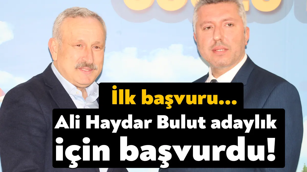 AK Parti Kocaeli’de milletvekili aday adaylığı için ilk resmi başvuruyu