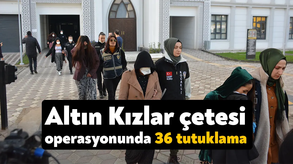 Kocaeli merkezli 3 ilde, ikametlerden 8 milyon TL’lik soygun yapan