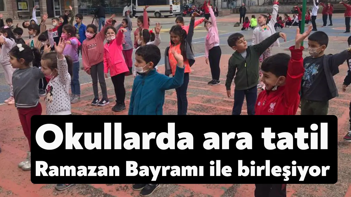 Milli Eğitim Bakanlığının takvimine göre bu yıl okullarda ikinci ara