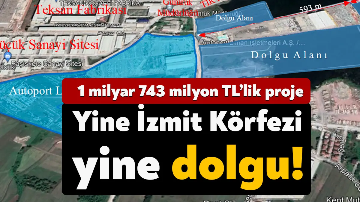 Autoport Liman İşletmeleri A.Ş., mevcut dolgu ve iskele alanına ilave