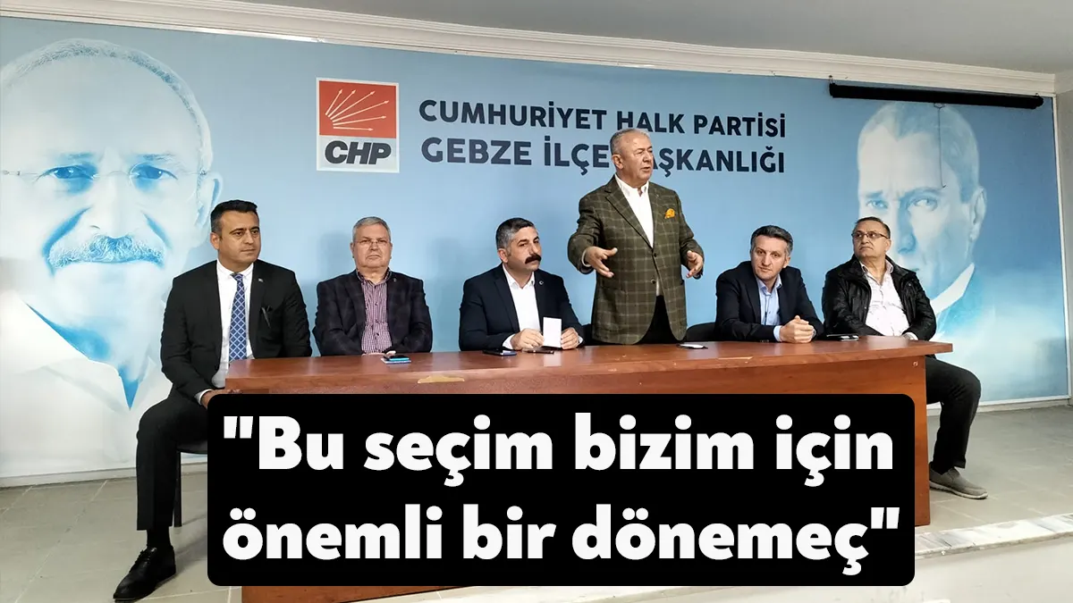 CHP Kocaeli Milletvekili aday adayı Av. Cengiz Sarıbay, seçim çalışmaları