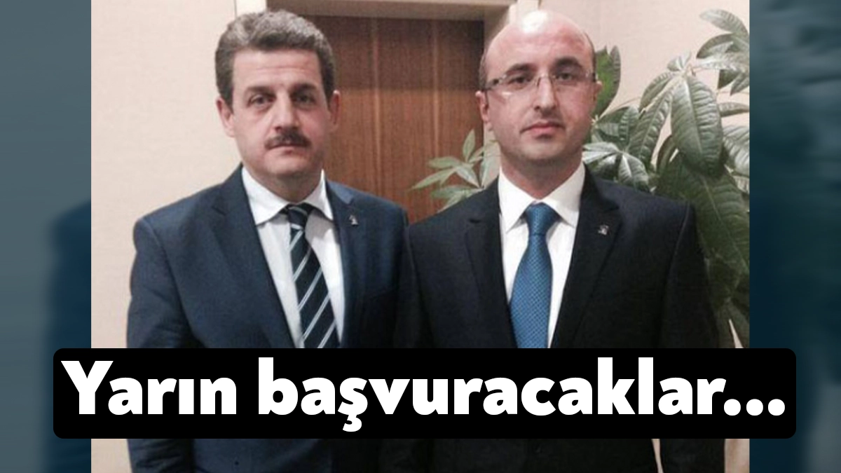 AK Parti Kocaeli eski il başkanları Mahmut Civelek ve Şemsettin