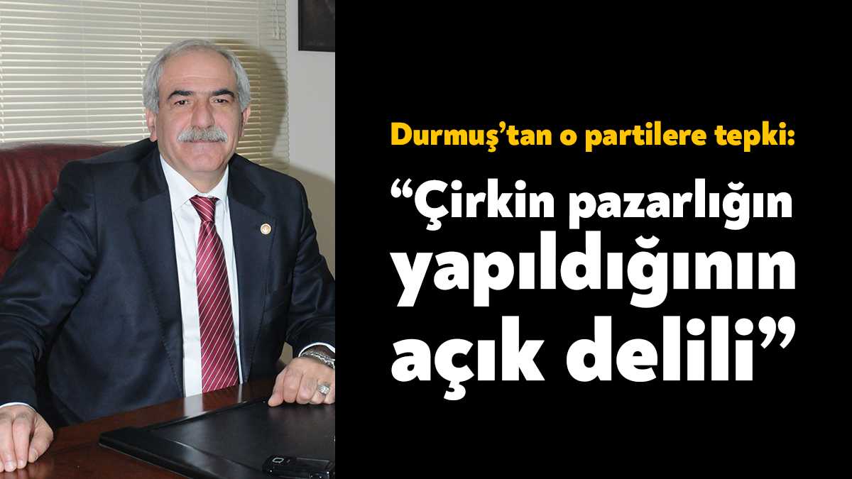 İYİ Parti GİK Üyesi Cumali Durmuş, masada bulunan partilerin üyelerini