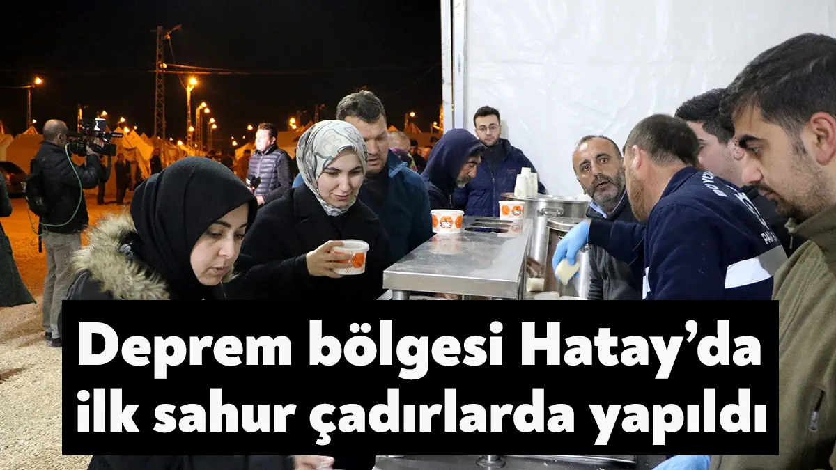 Kahramanmaraş merkezli depremlerin en büyük yıkımı yaptığı Hatay’da huzur ve