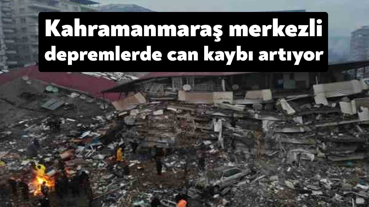 Kahramanmaraş merkezli depremlerde can kaybı 45 bin 968'e yükseldi