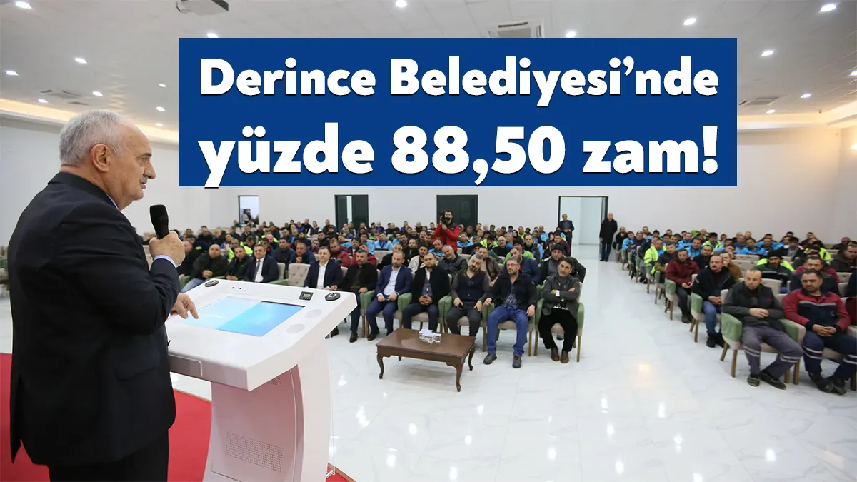 Derince Belediyesi ile Hizmet İş Sendikası arasında devam eden toplu