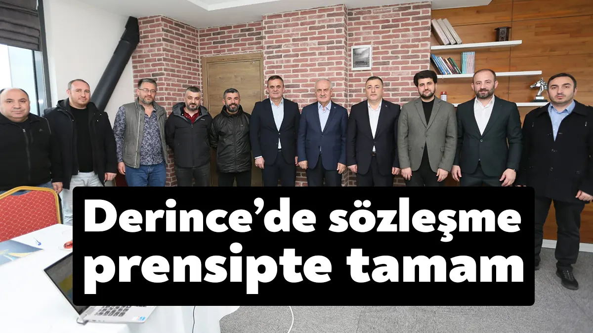 Derince Belediyesi ile Hizmet İş Sendikası arasında devam eden Toplu