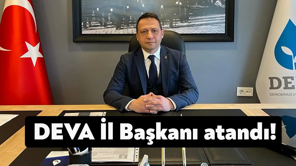 DEVA Partisi Kocaeli İl Başkanı Adem Koç’un milletvekili aday adaylığı