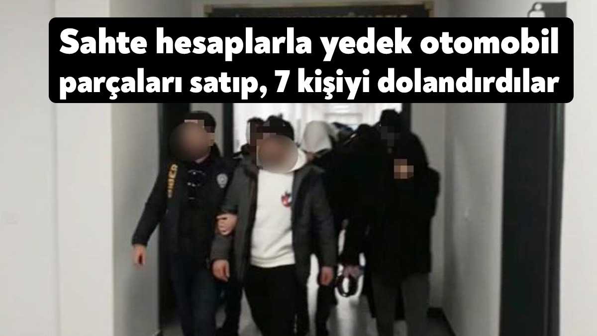 Kocaeli’de sahte sosyal medya hesapları üzerinden düşük fiyattan yedek otomobil