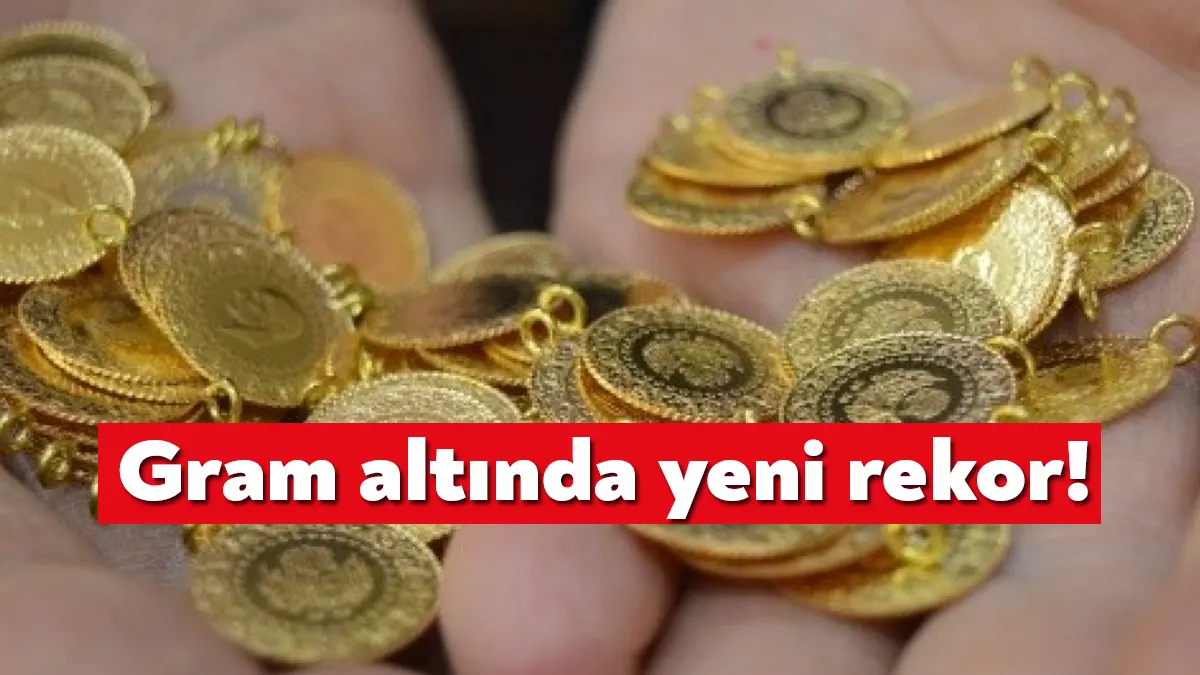 Altının gram fiyatı, yeni haftanın ilk gününde 1.228 lira seviyesinde