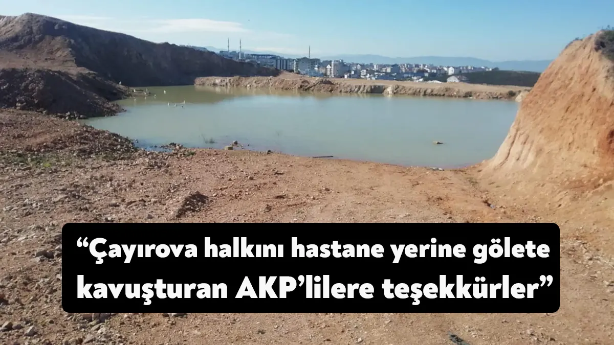 Çayırova Belediyesi CHP Meclis Üyesi Halis Koç, Çayırova’daki hastane alanını