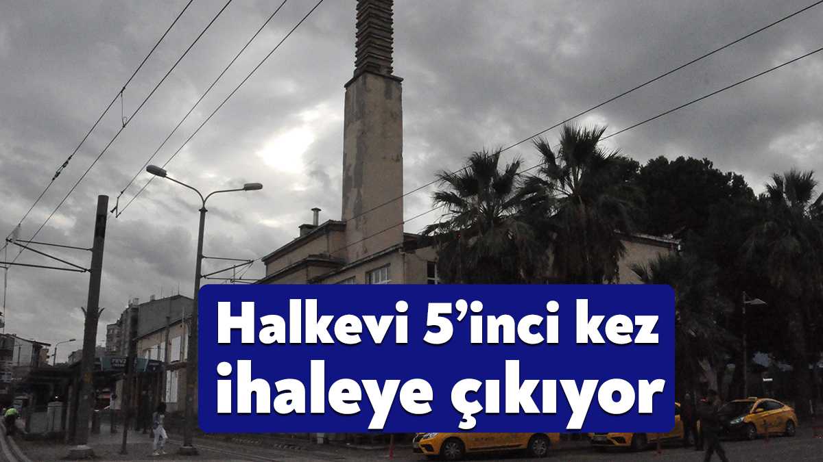Halkevi Binası işi için restorasyon ve güçlendirme işi için ihale