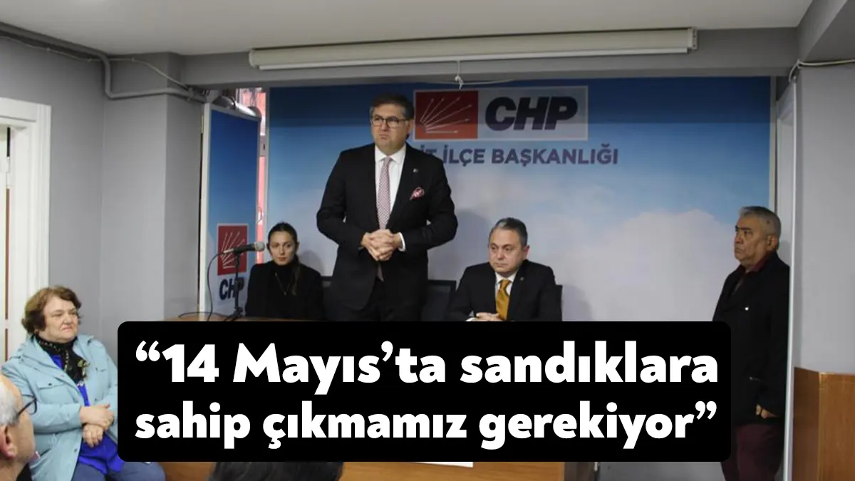 CHP Kocaeli Milletvekili Aday Adayı Harun Özgür Yıldızlı İzmit ilçe
