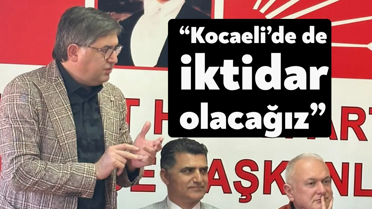 CHP Kocaeli Milletvekili Aday Adayı Özgür Harun Yıldızlı bugün Gölcük’teydi.