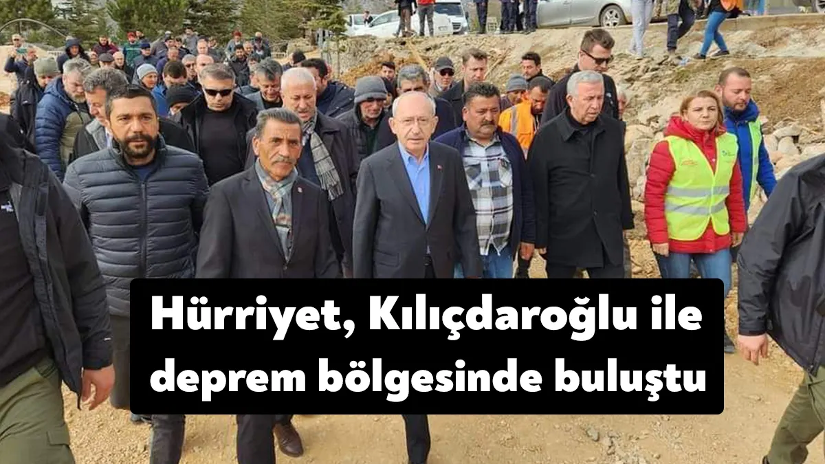 İzmit Belediye Başkanı Fatma Kaplan Hürriyet, deprem bölgesinde bulunan CHP