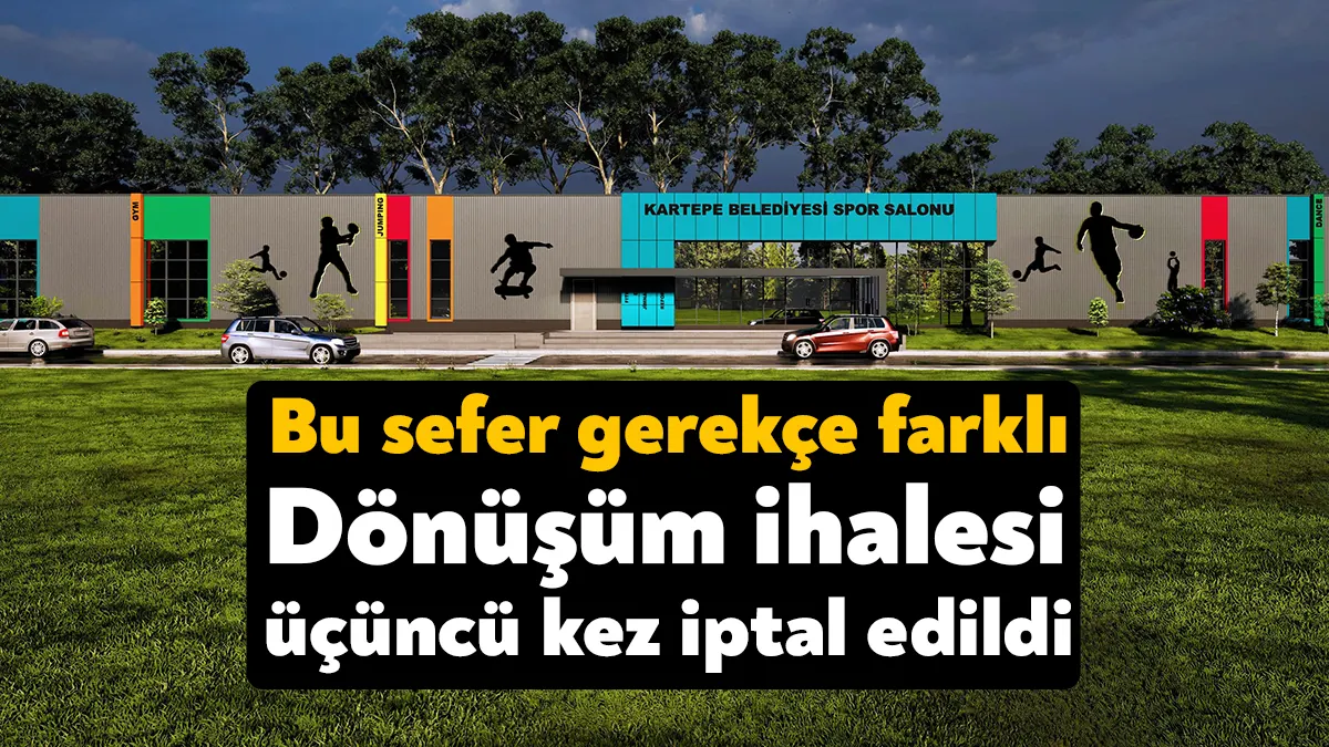 Kartepe Belediyesi, Acısu Mahallesi mevcut pazar yerinin spor salonuna dönüştürülmesi