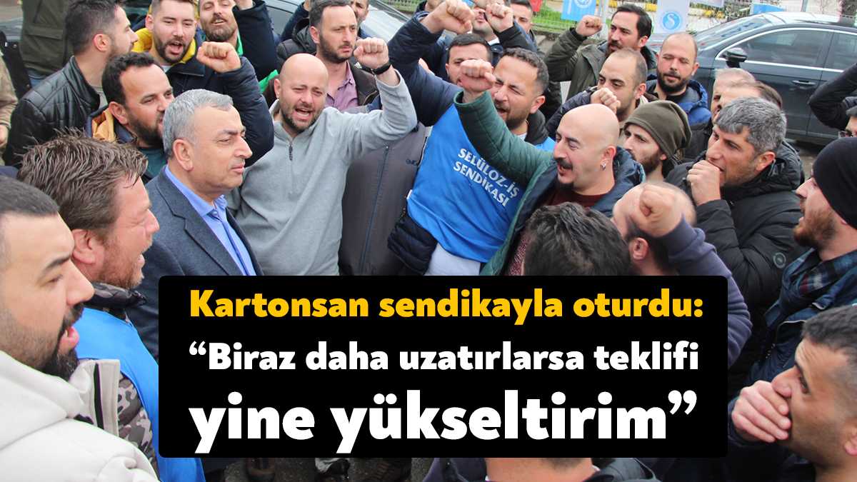 Kartonsan’da Selülöz İş Sendikası’na bağlı işçiler 77 gündür grev kararını