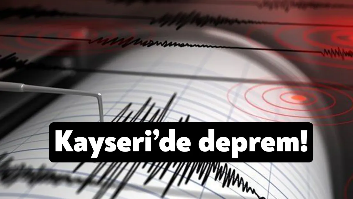 Kayseri’de sabah saatlerinde 4.8 büyüklüğünde bir deprem meydana geldi
