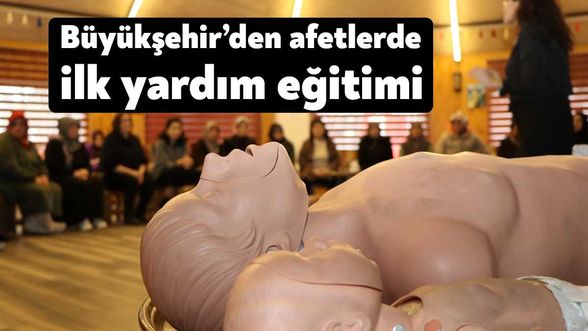 Kocaeli Büyükşehir Belediyesi yaşlılara yönelik özellikle afetlerde yaşanabilecek olası kazaları