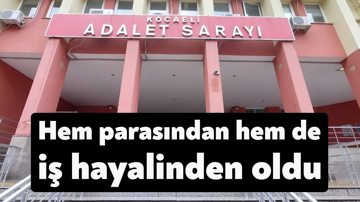 Kocaeli'de Facebook üzerinden iş başvurusunda bulunan şahıs, pasaport masrafı ve