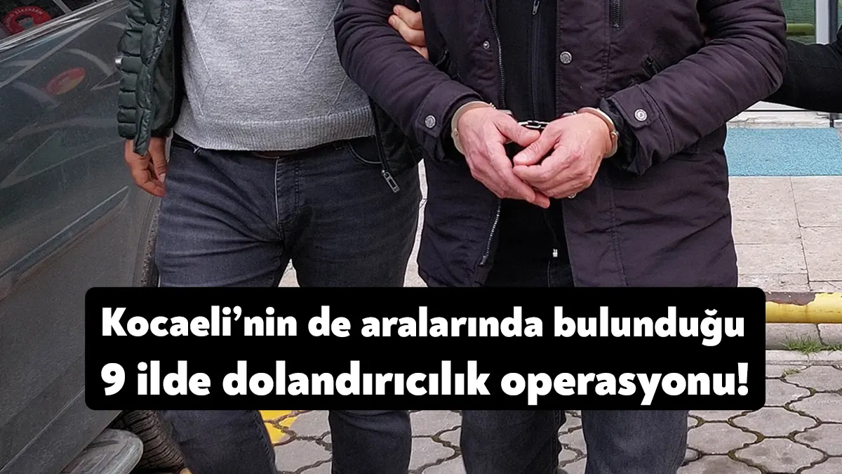 stanbul merkezli 9 ilde banka sistemlerinde usulsüz işlem yapmak suretiyle