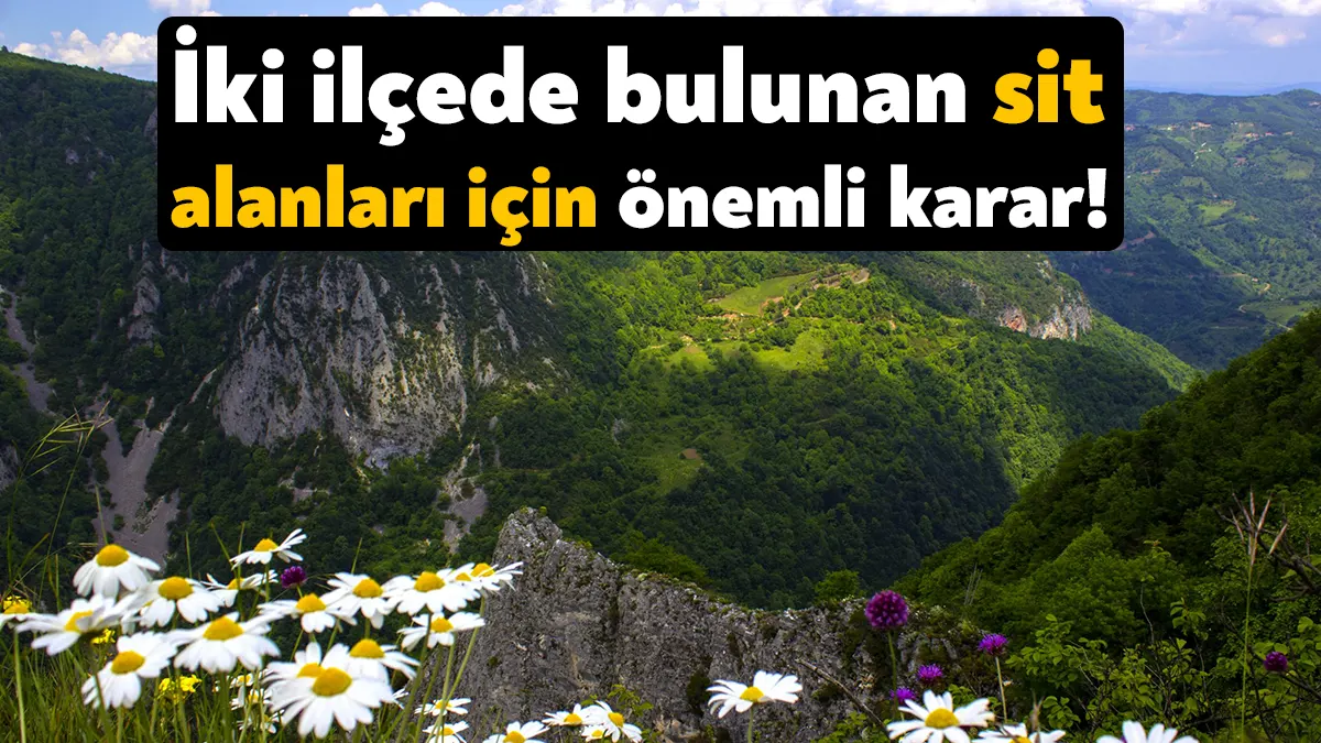 Kocaeli’nin Gölcük ve Başiskele ilçesinde bulunan Yuvacık Kanyonları ile Beşkayalar