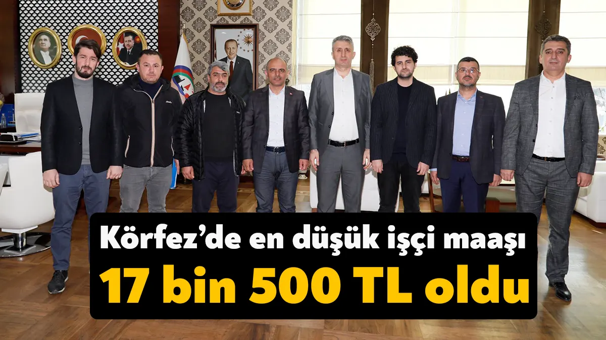 Körfez Belediyesi ile Belediye-İş Sendikası arasında süren toplu iş sözleşmesi