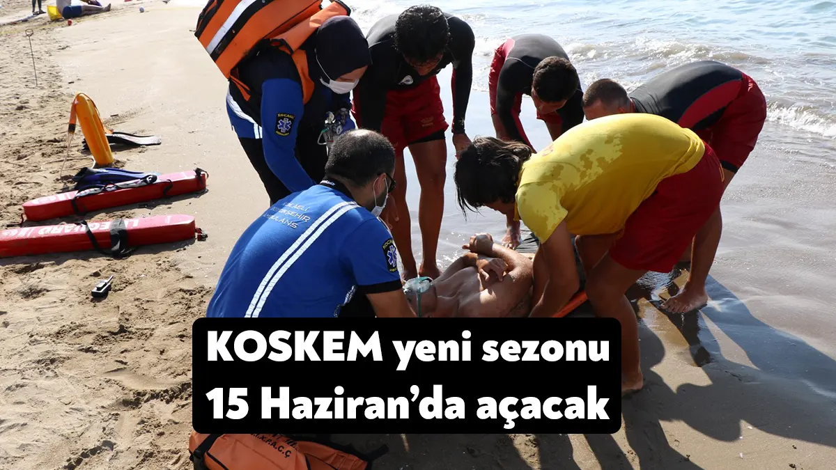 KOSKEM’de yapılan toplantıda 15 Haziran Perşembe günü başlayacak olan deniz