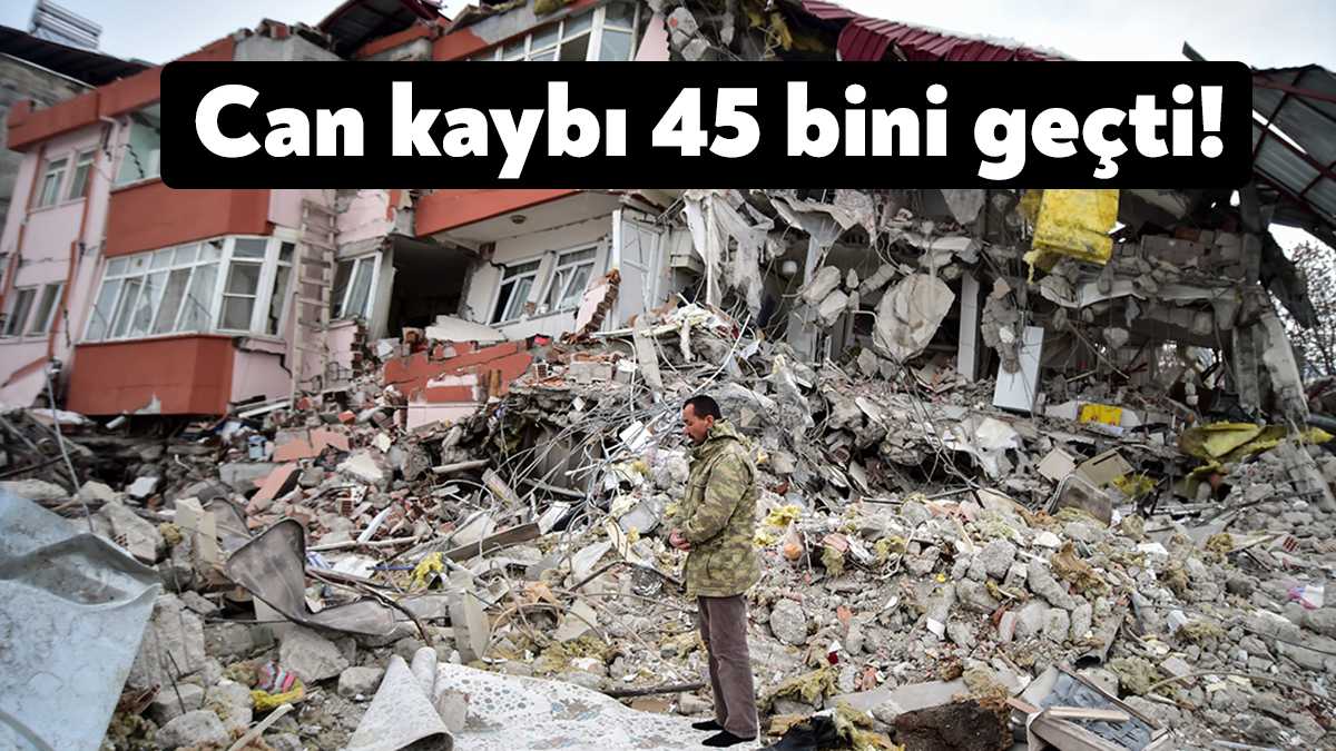AFET ve Acil Durum Yönetimi Başkanlığı'nca (AFAD) Kahramanmaraş merkezli depremlerde