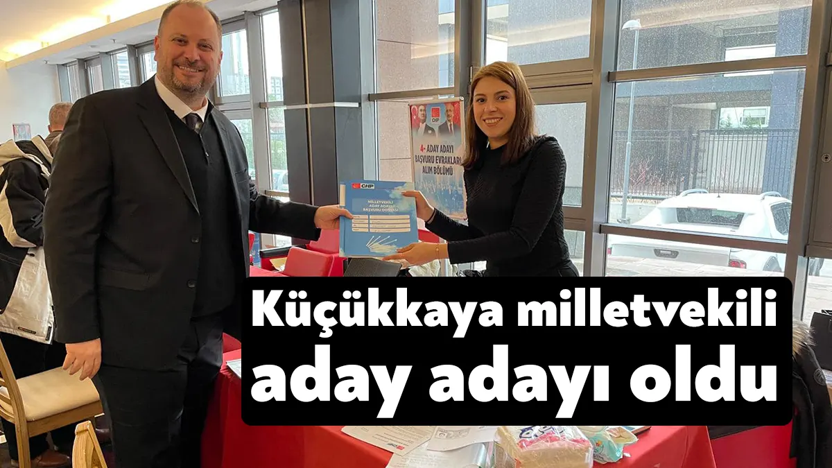 CHP İzmit İlçe eski başkanı Mehmet Ümit Küçükkaya milletvekili aday
